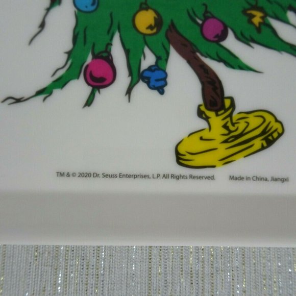 New Dr Seuss Grinch Cindy Lou Christmas Tray - Picture 6 of 8